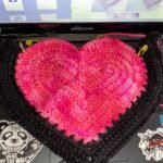 Pink Heart Collector Shawl 1