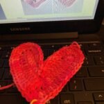 Pink Heart Collector Shawl 5