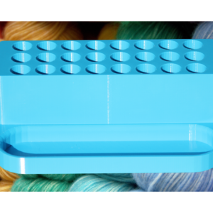 Cyan Crochet Hook Stand - 24 Spot